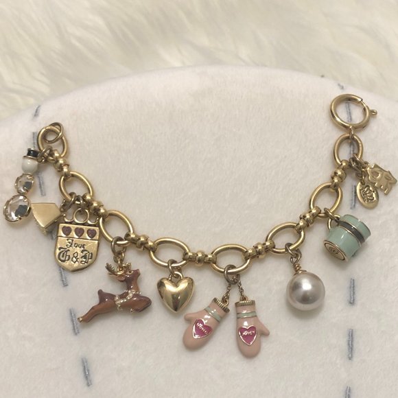 *LIMITED EDITION* Juicy Couture 2006 Christmas Charm Bracelet - Picture 2 of 6